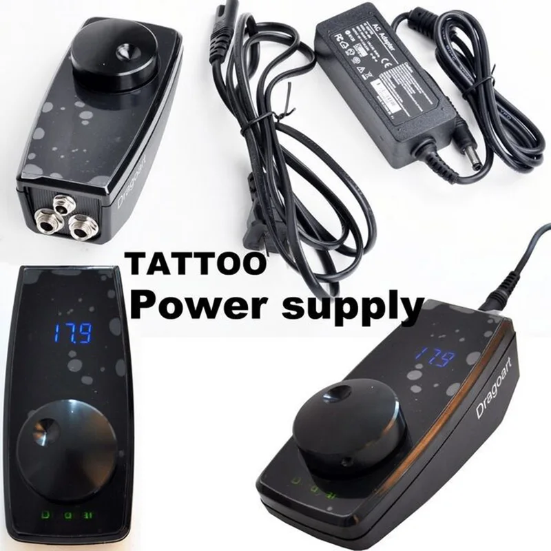 YILONG Black 2A Digital Dragoart LCD Tattoo Power Supply +Adapter Top Grade Acrylic Permanent Makeup Machine Clipcord Footpedal
YILONG Black 2A Digital Dragoart LCD Tattoo Power Supply +Adapter Top Grade Acrylic Permanent Makeup Machine Clipcord Footpedal