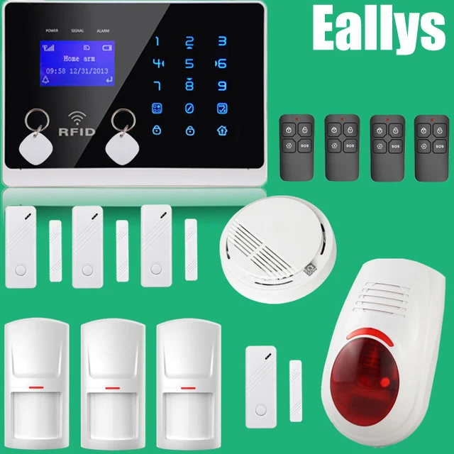 Free Shipping PERFECT APP Controlled Wireless GSM Autodial Home Security Alarm System+Flash Siren+RFID+Fire Smoke Sensor
Free Shipping PERFECT APP Controlled Wireless GSM Autodial Home Security Alarm System+Flash Siren+RFID+Fire Smoke Sensor