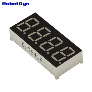 5pcs = 4-Digit 7-segments LED Display tube, decimal, WHITE, BLUE, GREEN, YELLOW, RED (each 1 pc), disp. size 30x14mm, 0.36"
5pcs = 4-Digit 7-segments LED Display tube, decimal, WHITE, BLUE, GREEN, YELLOW, RED (each 1 pc), disp. size 30x14mm, 0.36"