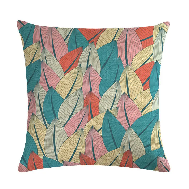 Colorful Leaf Pattern Cushion Cover Cotton Linen Pillow Cover For Chair Car Sofa Home Decor
Colorful Leaf Pattern Cushion Cover Cotton Linen Pillow Cover For Chair Car Sofa Home Decor