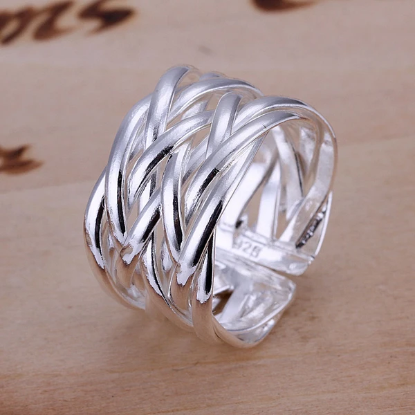 USTAR Top quality wide wave finger rings for women Jewelry silver color rings female anel bague femme anillos wholesale gift
USTAR Top quality wide wave finger rings for women Jewelry silver color rings female anel bague femme anillos wholesale gift