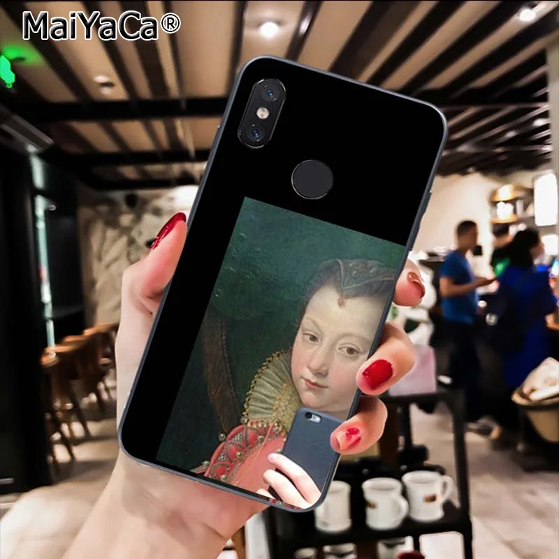 Funny Oil painting Made Art of the selfie