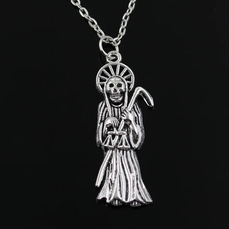 Simple Classic fashion grim reaper death Antique Silver Pendant Girl Short Long Chain Necklaces Jewelry for women
Simple Classic fashion grim reaper death Antique Silver Pendant Girl Short Long Chain Necklaces Jewelry for women