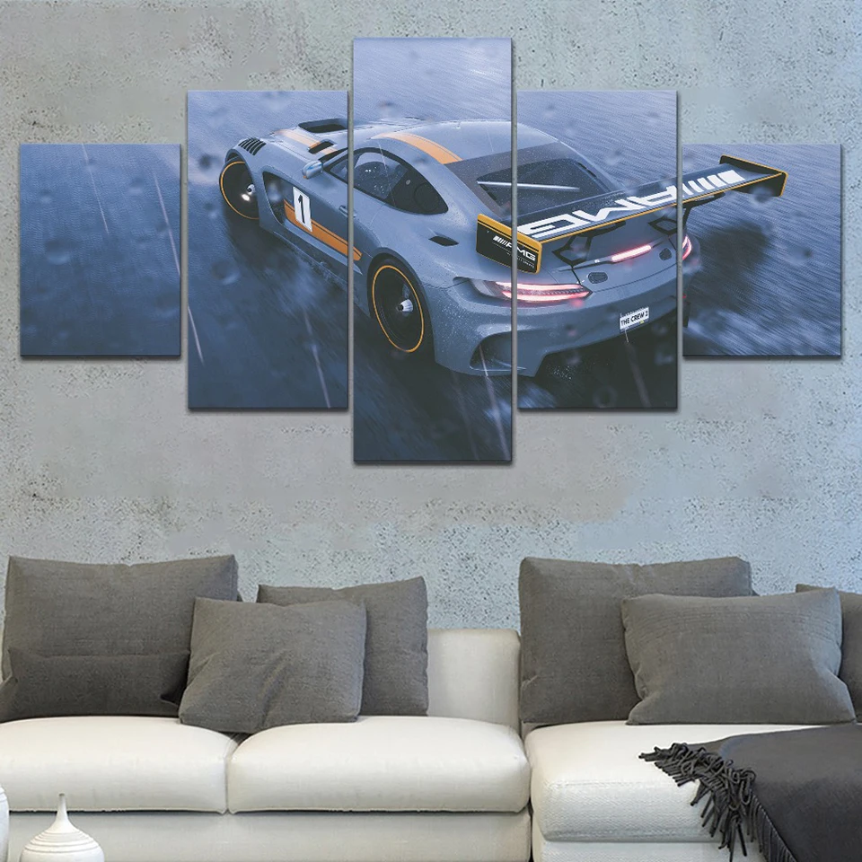 Modular Canvas Printed Poster Home Decorative 5 Pieces Crew Mercedes Painting Modern Wall Artwork Pictures Living Room Framed
Modular Canvas Printed Poster Home Decorative 5 Pieces Crew Mercedes Painting Modern Wall Artwork Pictures Living Room Framed