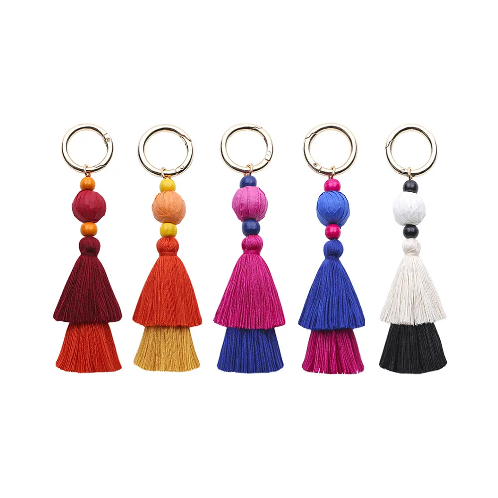 100 PCS/Lot 15cm Hot selling Colorful Key Chain Bag AccessoriesIce Silk Tassel Pompom Car Keychain Handbag Key Ring
100 PCS/Lot 15cm Hot selling Colorful Key Chain Bag AccessoriesIce Silk Tassel Pompom Car Keychain Handbag Key Ring