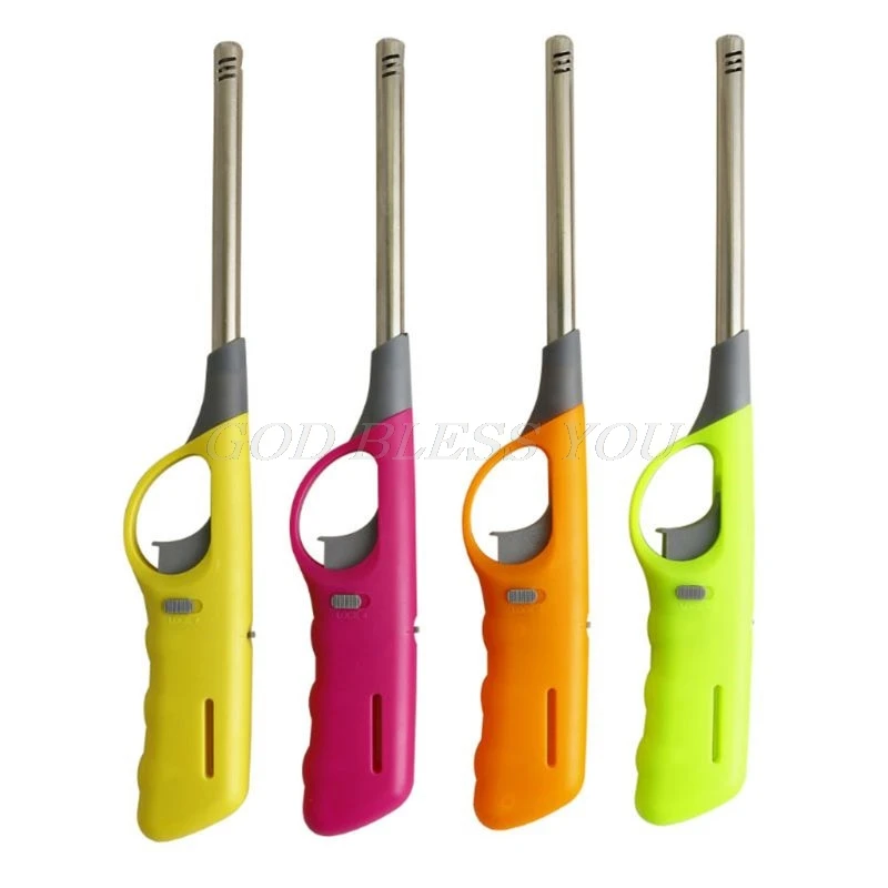 27cm Multipurpose Long Reach Refillable Safety Gas Candle Barbecue Utility Butane Torch Lighter Fire Starter Plastic Random Send
27cm Multipurpose Long Reach Refillable Safety Gas Candle Barbecue Utility Butane Torch Lighter Fire Starter Plastic Random Send