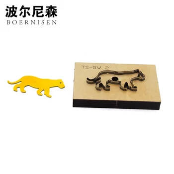 Japanese steel knife leopard pendant DIY leather die-cut leather craft pendant jewelry laser machine cutting leather die cutting
Japanese steel knife leopard pendant DIY leather die-cut leather craft pendant jewelry laser machine cutting leather die cutting