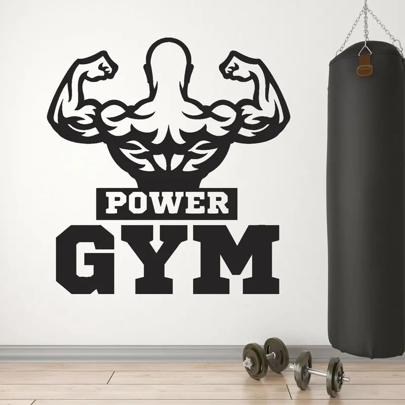 Gym Emblem Wall Sticker Vinyl Window Decal Custom Sign Art Decorations Sports Room Bodybuilding Decor Murals DIY 3G46
Gym Emblem Wall Sticker Vinyl Window Decal Custom Sign Art Decorations Sports Room Bodybuilding Decor Murals DIY 3G46