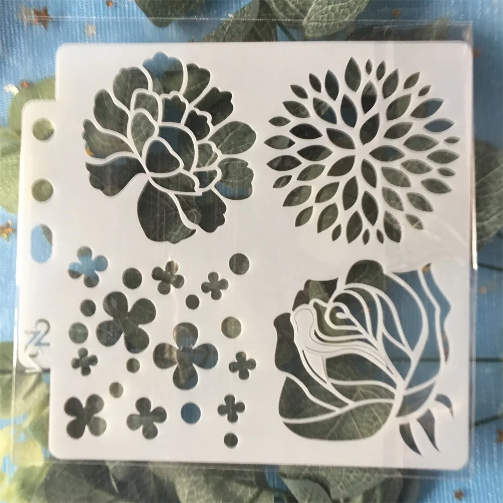 New 13cm Four Flowers Craft Layering Stencils Wall Painting Scrapbooking Stamping Embossing Album Decorative Paper Card Template
New 13cm Four Flowers Craft Layering Stencils Wall Painting Scrapbooking Stamping Embossing Album Decorative Paper Card Template