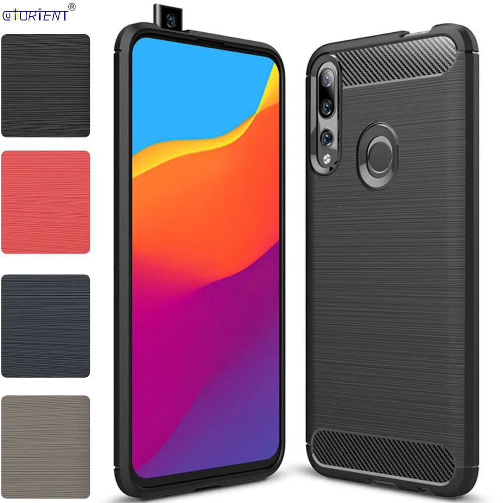Shockproof Cover for Huawei P Smart Z Carbon Fiber Bumper Case Y9 Prime 2019 Soft Silicone Fitted Cases STK-LX1 STK LX1 STK-LX2
Shockproof Cover for Huawei P Smart Z Carbon Fiber Bumper Case Y9 Prime 2019 Soft Silicone Fitted Cases STK-LX1 STK LX1 STK-LX2