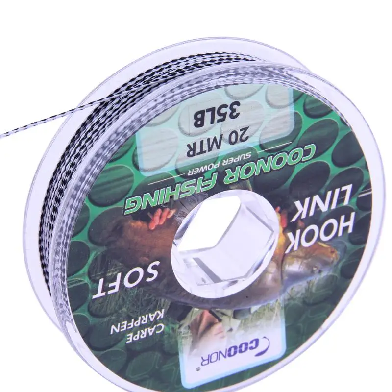 High Strength 20m Braided Camouflage Carp Fishing Line Hair Rigs Super Strong Lead Core Fishing Rope Cord Wire Thread 15/20/35lb
High Strength 20m Braided Camouflage Carp Fishing Line Hair Rigs Super Strong Lead Core Fishing Rope Cord Wire Thread 15/20/35lb