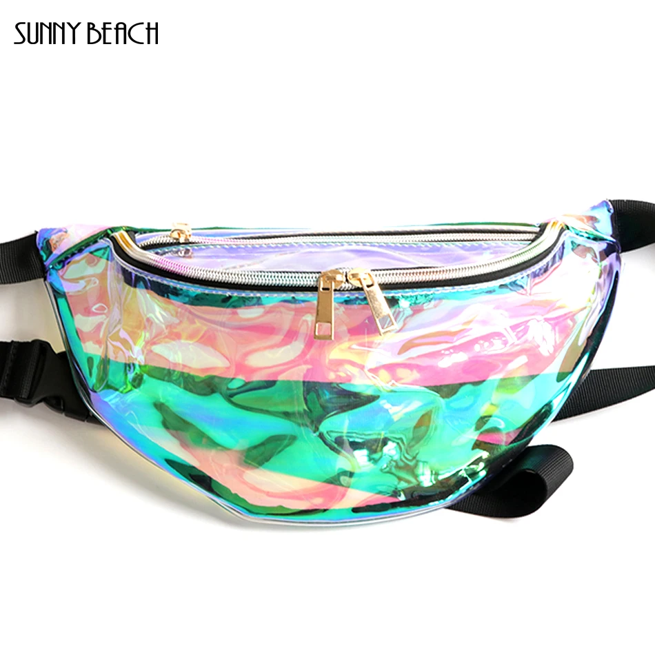 SUNNY BEACH brand New Holographic Fanny Pack Laser Waist Packs Heuptas Hip Bag Women's Waistband Banana Bags Waist bag Unisex
SUNNY BEACH brand New Holographic Fanny Pack Laser Waist Packs Heuptas Hip Bag Women's Waistband Banana Bags Waist bag Unisex