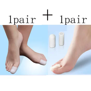 2Pairs Silicone Toe Cover Toe Separators Hallux Valgus Straightener Plantillas Para Los Pie Orthotics Orthopedic Pedicure Tool
2Pairs Silicone Toe Cover Toe Separators Hallux Valgus Straightener Plantillas Para Los Pie Orthotics Orthopedic Pedicure Tool