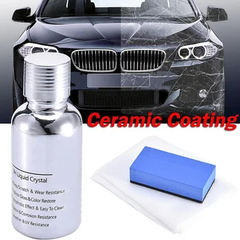 Nano Car Coating Liquid Glass 9H Crystal Hardness Polish 30ML Bond Ceramic Car Styling
Nano Car Coating Liquid Glass 9H Crystal Hardness Polish 30ML Bond Ceramic Car Styling