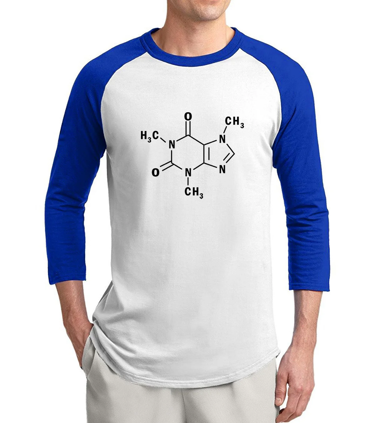 science shirt Caffeine Molecular Formula Sheldon raglan men t-shirt 2019 summer new style 100% cotton 3/4 sleeve t shirts men
science shirt Caffeine Molecular Formula Sheldon raglan men t-shirt 2019 summer new style 100% cotton 3/4 sleeve t shirts men