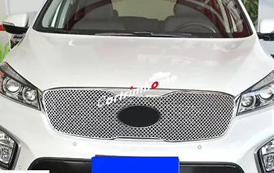 Stainless Front Grille Grill Bezel Honeycomb Mesh Cover For Kia Sorento 2016
Stainless Front Grille Grill Bezel Honeycomb Mesh Cover For Kia Sorento 2016
