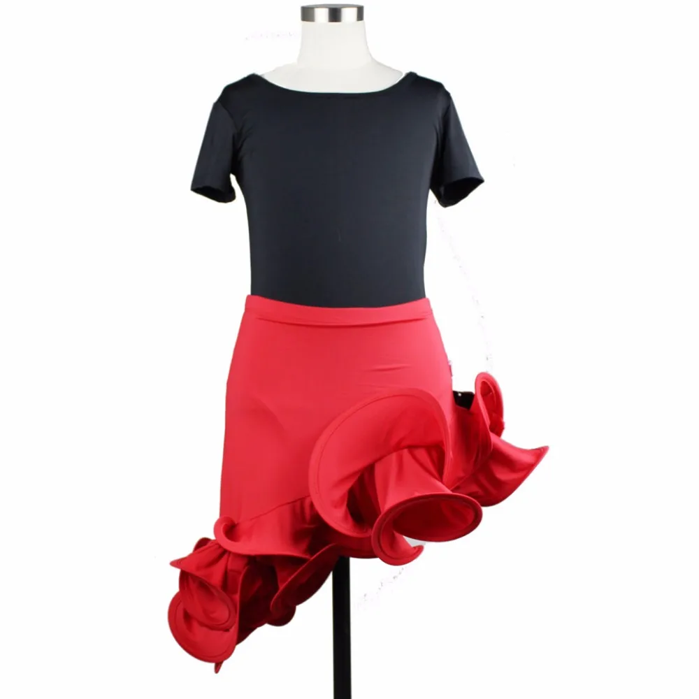 2017 New Girls Latin Dance Skirt For Kids Child Red Ruffle Style Latin Dance Dress Competition/Practice Dancewear
2017 New Girls Latin Dance Skirt For Kids Child Red Ruffle Style Latin Dance Dress Competition/Practice Dancewear