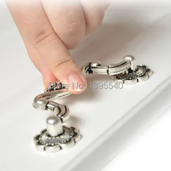 New 96mm Antique Cabinet Drawer Handles Euro-Style Vintage Wardrobe Knob Modern Cabinet Kitchen Antique Silver Handles Bars Pull
New 96mm Antique Cabinet Drawer Handles Euro-Style Vintage Wardrobe Knob Modern Cabinet Kitchen Antique Silver Handles Bars Pull