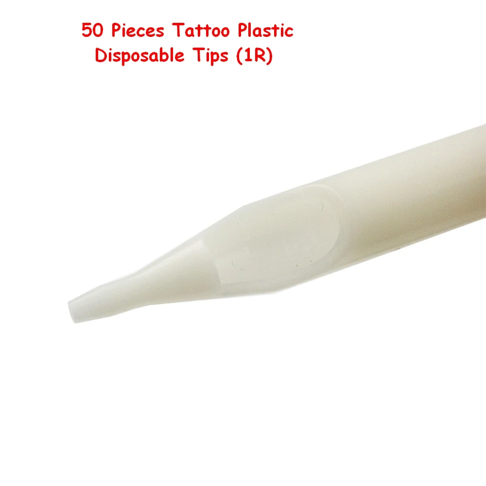 New Disposable White Tattoo Tip Plastic 1R for Complete Tattoo Kit tattoo gun Tattoo Tubes 50PCS/lot
New Disposable White Tattoo Tip Plastic 1R for Complete Tattoo Kit tattoo gun Tattoo Tubes 50PCS/lot