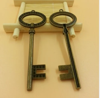 T598 free shipping 10pcs/bag size 90*32mm key pendant fitting stone charms Antique Alloy Jewelry finding key accessories charm
T598 free shipping 10pcs/bag size 90*32mm key pendant fitting stone charms Antique Alloy Jewelry finding key accessories charm