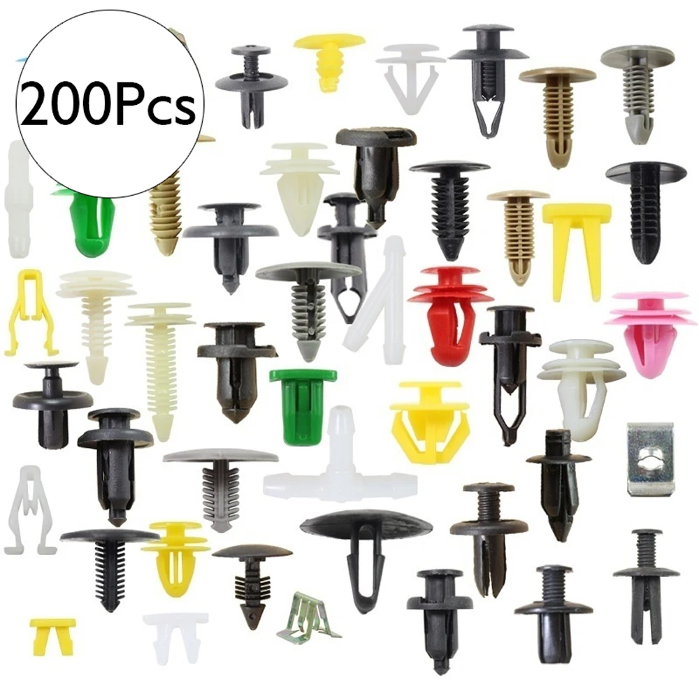 50/100/200PCS Auto Fastener Kit Vehicle Bumper Clips Retainer Car Universal Nylon Fixing Clip Rivet for Car Door Panels Retainer
50/100/200PCS Auto Fastener Kit Vehicle Bumper Clips Retainer Car Universal Nylon Fixing Clip Rivet for Car Door Panels Retainer