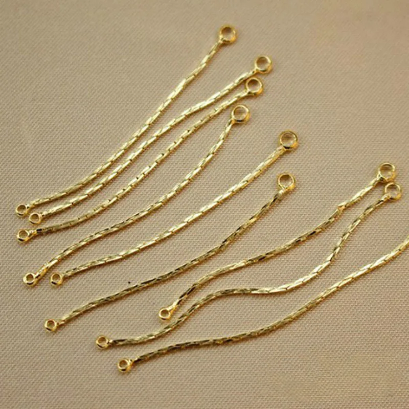 Metal 18k Gold Plated Snake Chain Diy Jewelry Findings Connectors For Jewelry Making Women HandMade Tassel Earrings Hook Pendant
Metal 18k Gold Plated Snake Chain Diy Jewelry Findings Connectors For Jewelry Making Women HandMade Tassel Earrings Hook Pendant