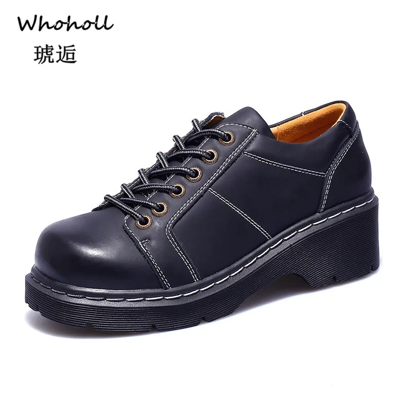 WHOHOLL Women Flats British Style Oxford Shoes Women Autumn Soft Leather Casual Maid Shoes Retro Buckle Women Flat Dress Shoes
WHOHOLL Women Flats British Style Oxford Shoes Women Autumn Soft Leather Casual Maid Shoes Retro Buckle Women Flat Dress Shoes