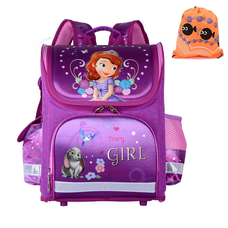 2017 Girls School Bags Backpacks Children Orthopedic Waterproof Backpack Girl's Sofia Book bag Kids Satchel Knapsack Mochila
2017 Girls School Bags Backpacks Children Orthopedic Waterproof Backpack Girl's Sofia Book bag Kids Satchel Knapsack Mochila