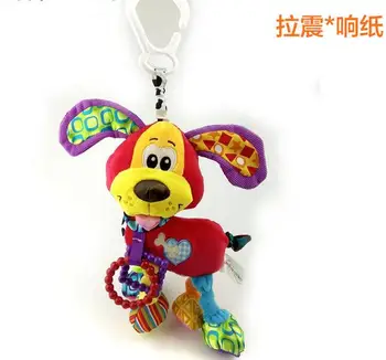 Candice guo! Newest Arrival Cute Animal My First Activity Friend Dog Red Baby Rattle Toy pull & shake bed hang birthday gift 1pc
Candice guo! Newest Arrival Cute Animal My First Activity Friend Dog Red Baby Rattle Toy pull & shake bed hang birthday gift 1pc