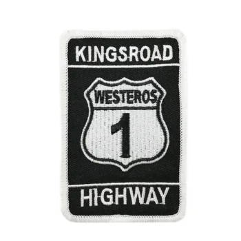 3.5'' Westeros Kingsroad Highway 1 Embroidered Patch Kings road Game of Thrones GOT accessories
3.5'' Westeros Kingsroad Highway 1 Embroidered Patch Kings road Game of Thrones GOT accessories