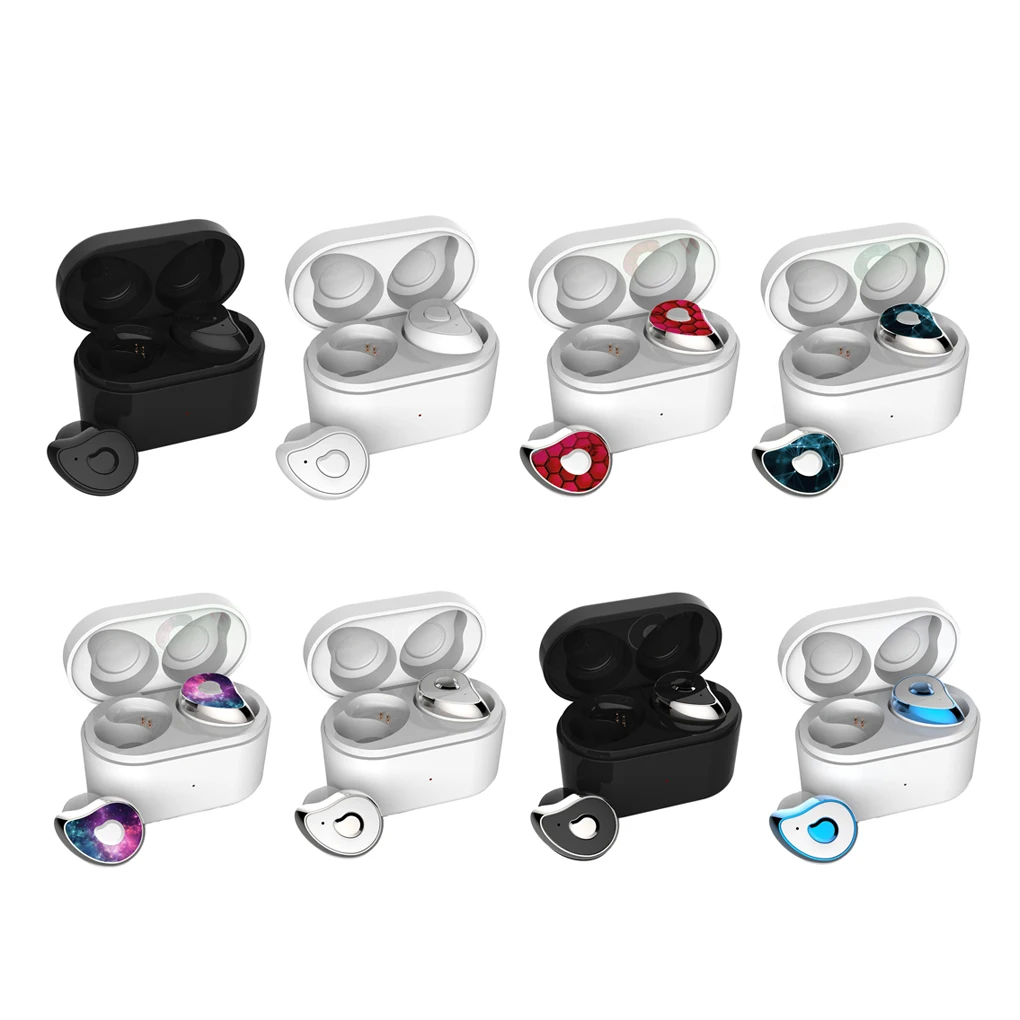 Bluetooth 5.0 Earphone Phone Call Wireless In-ear Sport Business Headset IPX4 Waterproof Earbuds
Bluetooth 5.0 Earphone Phone Call Wireless In-ear Sport Business Headset IPX4 Waterproof Earbuds