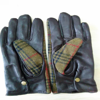 Women Winter Real Leather Gloves Fashion Genuine Sheepskin Gloves Female Goat Skin Leather Warm lined Black High-grade Gloves
Women Winter Real Leather Gloves Fashion Genuine Sheepskin Gloves Female Goat Skin Leather Warm lined Black High-grade Gloves