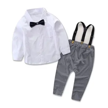 Cotton 2pcs Toddler Baby Boys Kids Shirt Tops Long Pants Clothes Outfits Gentleman Set Infant Kid Boy Clothing Set Cool
Cotton 2pcs Toddler Baby Boys Kids Shirt Tops Long Pants Clothes Outfits Gentleman Set Infant Kid Boy Clothing Set Cool