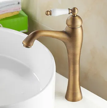 Antique Brass Ceramic Single Handle Bathroom Vessel Sink Vanity Basin Faucet Mixer Tap Cnf104
Antique Brass Ceramic Single Handle Bathroom Vessel Sink Vanity Basin Faucet Mixer Tap Cnf104