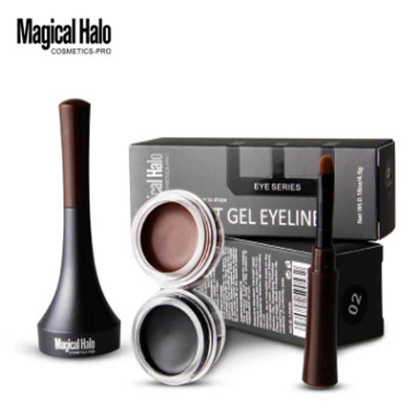 2 In 1 Eyeliner Gel Waterproof Coffee/Black Color Make Up Cosmetics Set Eye Liner Makeup Eyes Maquiagem Cream Long Lasting E1700
2 In 1 Eyeliner Gel Waterproof Coffee/Black Color Make Up Cosmetics Set Eye Liner Makeup Eyes Maquiagem Cream Long Lasting E1700