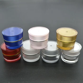 30pcs Empty Sample Acrylic Container Jar Tin Pots Trapezium Shape Empty Cosmetic Containers Cream Jars with Lids Refillable 5ml
30pcs Empty Sample Acrylic Container Jar Tin Pots Trapezium Shape Empty Cosmetic Containers Cream Jars with Lids Refillable 5ml