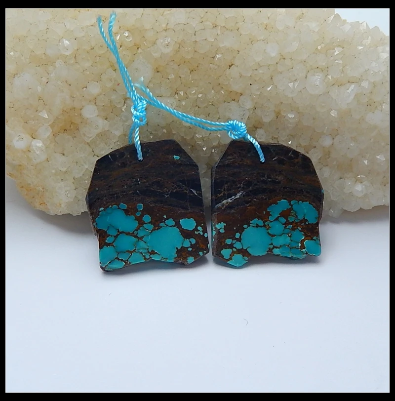 Sales 1Pairs Nugget Turquoise Gemstone Women Earring Jewelry Gift Gem Customized Gemstone Bead Fashion Earrings 28x26x3mm 11.4g
Sales 1Pairs Nugget Turquoise Gemstone Women Earring Jewelry Gift Gem Customized Gemstone Bead Fashion Earrings 28x26x3mm 11.4g