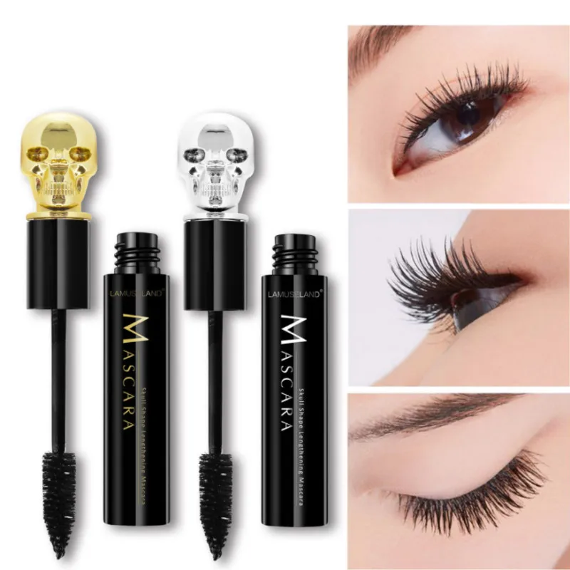 Thick Black Chiffon Skull Mascara Stretch Curl Waterproof Lasting Makeup Thick Mascara Eyelashes Extension Cosmetics
Thick Black Chiffon Skull Mascara Stretch Curl Waterproof Lasting Makeup Thick Mascara Eyelashes Extension Cosmetics
