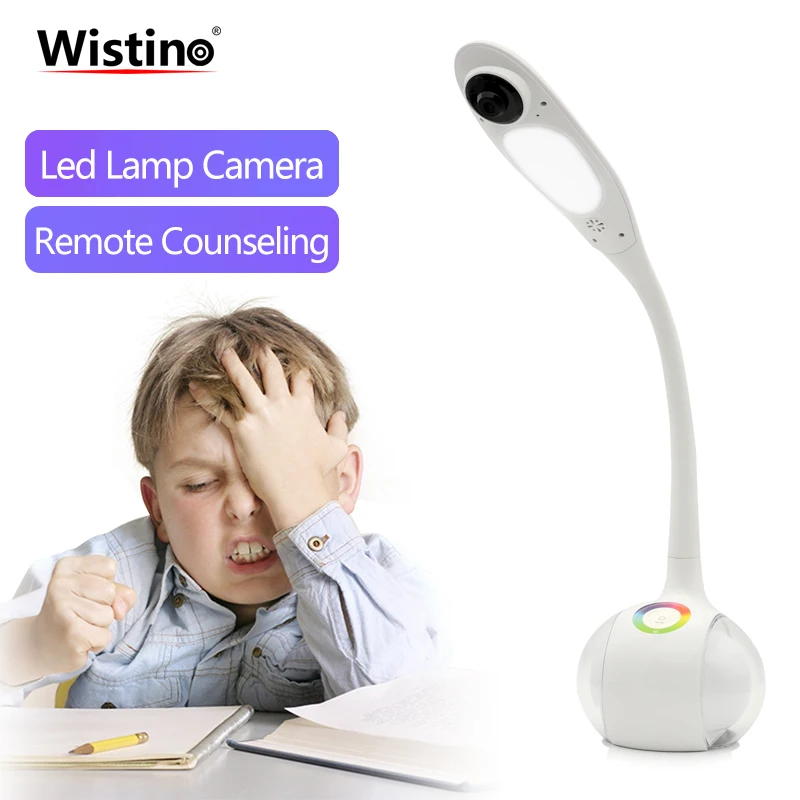 Wistino 720P WiFi Table Lamp Camera Smart Home Led Light Desk Camera Wireless CCTV Security IP Camer Video Baby Monitor Remote
Wistino 720P WiFi Table Lamp Camera Smart Home Led Light Desk Camera Wireless CCTV Security IP Camer Video Baby Monitor Remote