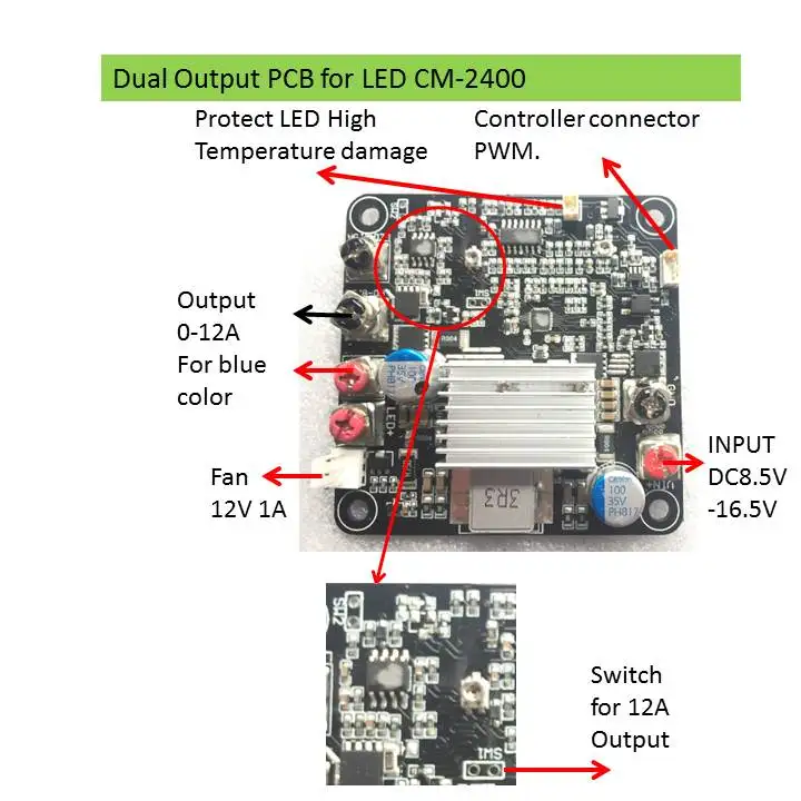 13.5V@13A 200W Output LED driver FOR CSM 360 with Remove controller or knob controller CM-24W-DR
13.5V@13A 200W Output LED driver FOR CSM 360 with Remove controller or knob controller CM-24W-DR