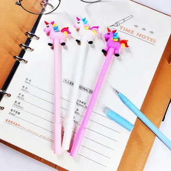 1pcs Unicorn Gel Pen Kawaii Stationery 0.5mm Cute Pens Novelty Gel Pen Student Signature Black Pens Kawaii School Supplies
1pcs Unicorn Gel Pen Kawaii Stationery 0.5mm Cute Pens Novelty Gel Pen Student Signature Black Pens Kawaii School Supplies