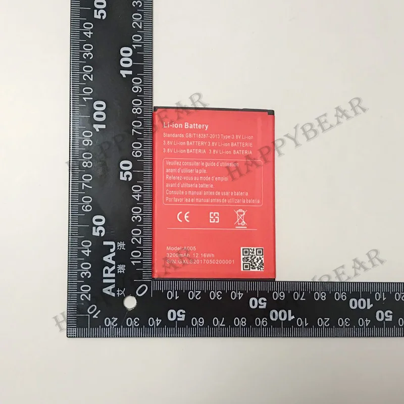 New Original 3200mAh Battery Board Replacement for YUNSONG YS6pro YS6 pro MTK6580 80*59mm
New Original 3200mAh Battery Board Replacement for YUNSONG YS6pro YS6 pro MTK6580 80*59mm