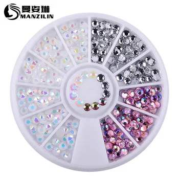 1 Box Colorful 3D Jelly AB Acrylic Wheel Nail Stickers Decoration DIY Nail Art Tips Jewelry Rhinestones Manicure tools
1 Box Colorful 3D Jelly AB Acrylic Wheel Nail Stickers Decoration DIY Nail Art Tips Jewelry Rhinestones Manicure tools