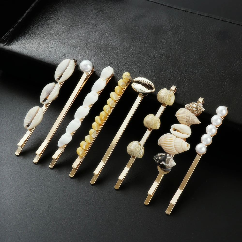 1Pcs Korea Fashion Shell Conch Hair Clips For Women Girls Handmade Pearl Hairpins Barrettes Beach Hairgrip Hair Accessories
1Pcs Korea Fashion Shell Conch Hair Clips For Women Girls Handmade Pearl Hairpins Barrettes Beach Hairgrip Hair Accessories