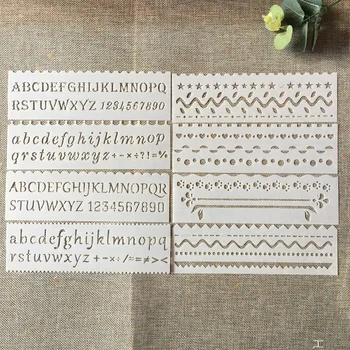 8Pcs/Set 18cm Alphabet Letters DIY Layering Stencils Painting Scrapbook Coloring Embossing Album Decorative Card Template
8Pcs/Set 18cm Alphabet Letters DIY Layering Stencils Painting Scrapbook Coloring Embossing Album Decorative Card Template