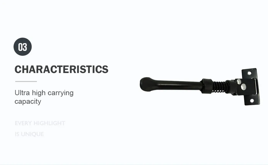 Excellent JS Aluminum Alloy Black Scooter Side Support E Scooter Kickstand Parking Stand For 10 Inch Electric Scooter Patinete Eletrico 6