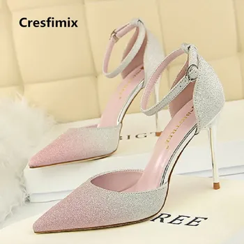 Tacones Altos Women Cute Comfortable Pu Leather Pointed Toe High Heel Shoes Lady Fashion 2018 Sexy Wedding Sweet Shoes E2785
Tacones Altos Women Cute Comfortable Pu Leather Pointed Toe High Heel Shoes Lady Fashion 2018 Sexy Wedding Sweet Shoes E2785