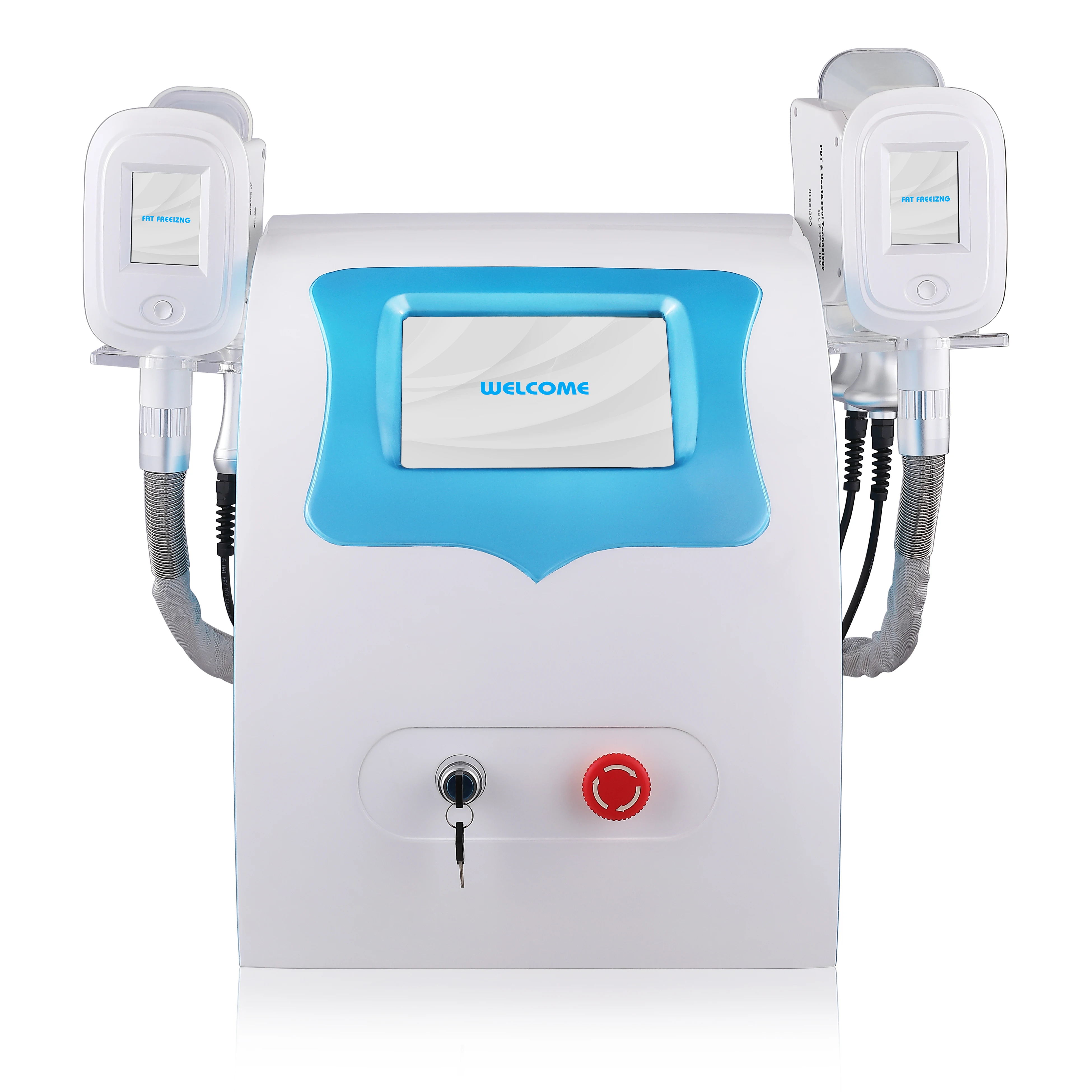 Multifunctional 3 handle double head freezen for remove the fatness Skin tightening body weight loss Vacuum Cavitation System
Multifunctional 3 handle double head freezen for remove the fatness Skin tightening body weight loss Vacuum Cavitation System