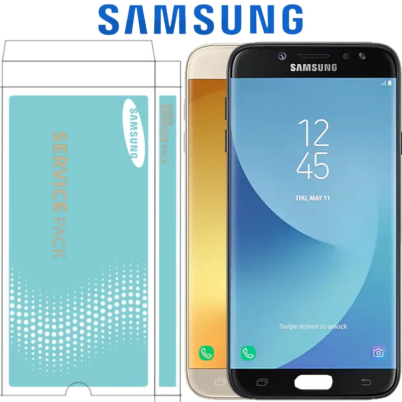 100% ORIGIANL 5.5" SUPER AMOLED Display for SAMSUNG Galaxy J7 Pro 2017 J730 J730F LCD Digitizer Assembly Replacement Parts
100% ORIGIANL 5.5" SUPER AMOLED Display for SAMSUNG Galaxy J7 Pro 2017 J730 J730F LCD Digitizer Assembly Replacement Parts