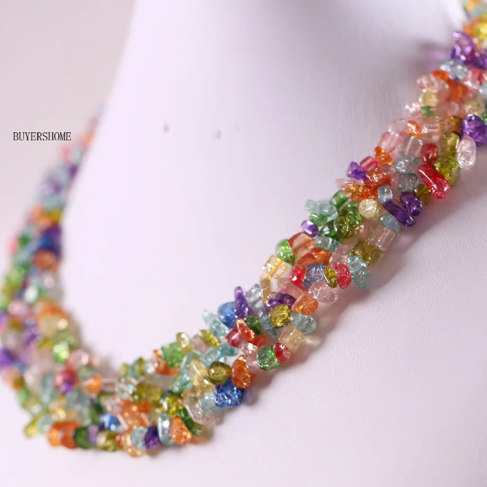 Free Shipping Jewelry 4X8MM Chip Beads Nylon Line Weave Quartz Necklace 18" 1Pcs E059
Free Shipping Jewelry 4X8MM Chip Beads Nylon Line Weave Quartz Necklace 18" 1Pcs E059